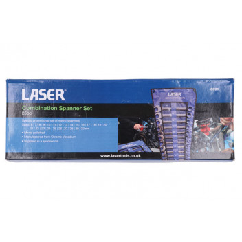 LASER Combination spanner set 25pc