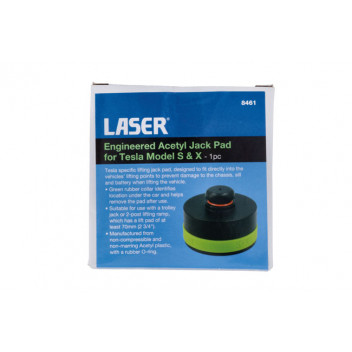 LASER Engineered Acetyl Jack Pad for Tesla Model S & X - 1pc