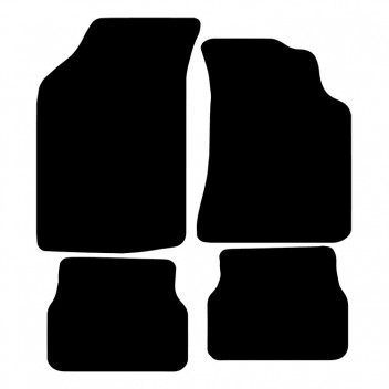 Carpet Mat Set VW GOLF MK2 (4 PIECE + NO CLIPS)