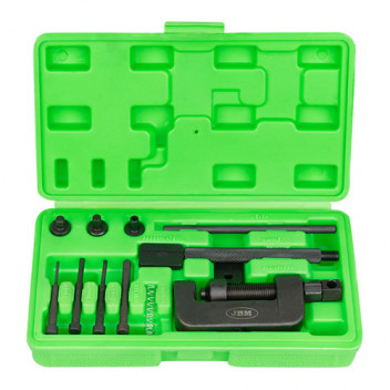 Separating And Riveting Tool For Motorbike Chains
