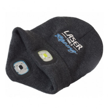 LASER Laser Tools beanie Front & Rear Light