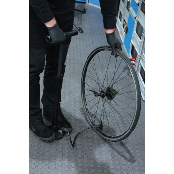 LASER LTR Steel Floor Pump