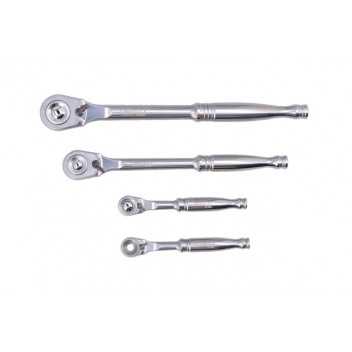 LASER Stainless Steel High-Quality Ratchet Set 4pc - 50th An