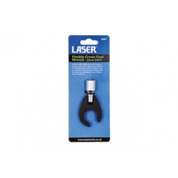 LASER Flexibile Crows Foot Wrench 22mm 3/8 D