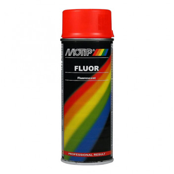 Motip Fluorescent Paint Red-Orange 400ml