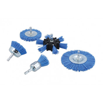 LASER Nylon Abrasive Filament Brush Set