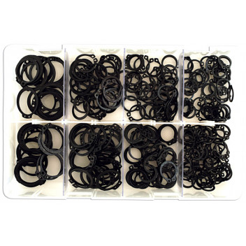 CONNECT Assorted External Metric Circlips Box Qty 250