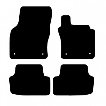 Carpet Mat Set Audi A3 2012>2016 (4 CLIPS)
