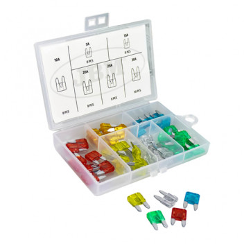 Mini Fuse Assortment 50Pcs