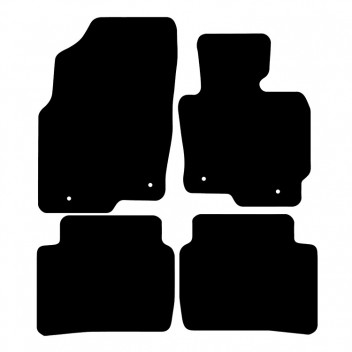 Carpet Mat Set MAZDA CX5 12>17  (4 PIECE + 4 CLIPS)