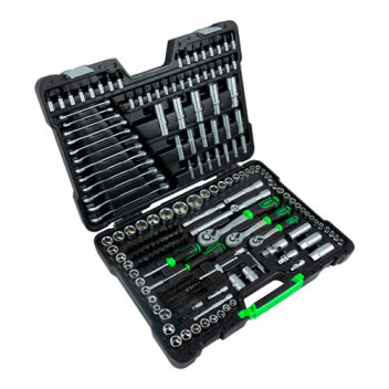 216pc Hex Socket & Ratchet Spanner set