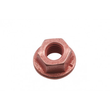 CONNECT Copper Flashed Nut Flanged & Self Locking M8 x 1.25