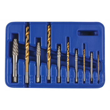LASER Combination Screw Extractor & Drill Set