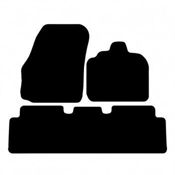Carpet Mat Set RENAULT Scenic 2004-2009 3pcs No clips