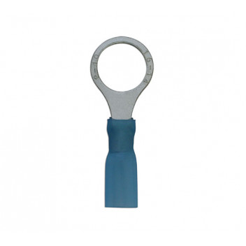 CONNECT Blue Heat shrink Ring Terminals 10.5mm (25)