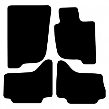 Carpet Mat Set MITSUBISHI L200 DBL CAB 06 On