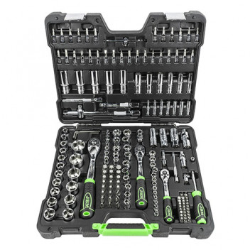 179 Pieces Hex Socket Set - Chrome Finish