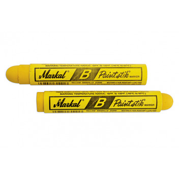 CONNECT Tyre Marker Pens-Yellow Pack of 12
