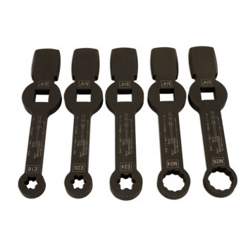 LASER Brake Caliper Wrench Set - HGV 5pc