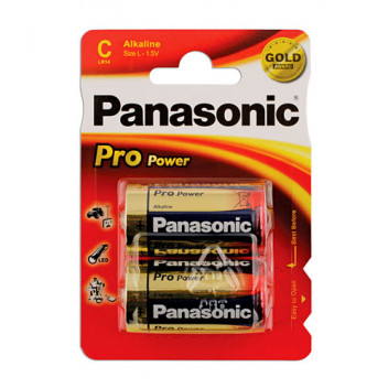 CONNECT Panasonic Pro Power C Cell Battery 2pc x 12