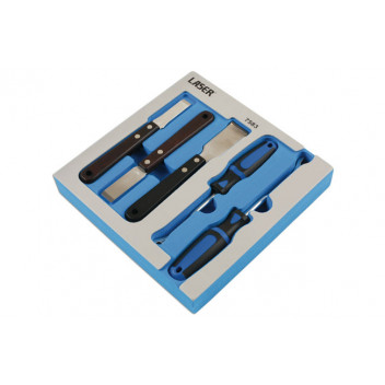 LASER Clip Remover & Tungsten Tipped Scraper Set 5pc