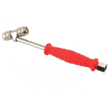 LASER Tyre Valve Connector Twin Head Clip On Valve - Closed
