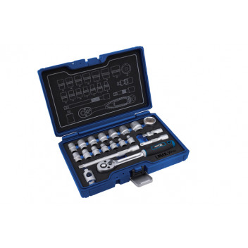 LASER Socket Set 3/8D - 20pc - 50th Anniversary"