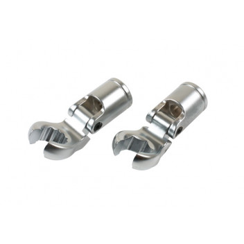 LASER flexible crows foot wrench set17mm 2pc