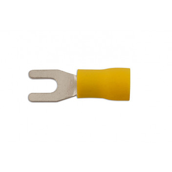 CONNECT Yellow Fork Terminals 4.0mm (100)
