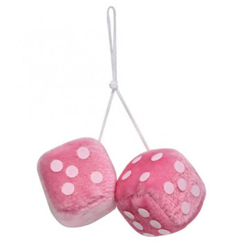 Fuzzy Dice Pink