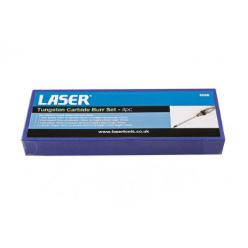 LASER Tungsten Carbide Burr Set 4pc