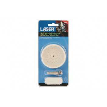 LASER Soft metal compound and buffing wheel set
