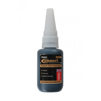 CONNECT Black Superglue C480 20g Bottle