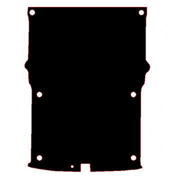 Rubber Mat Set BerlingoSWB Single side door full rear 2018