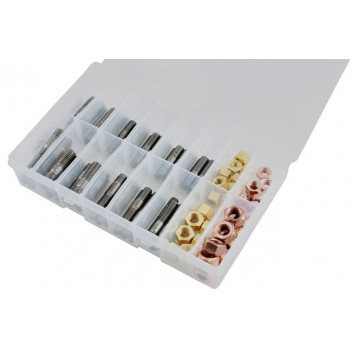 CONNECT MANIFOLD STUD AND NUT KIT M8 M10 100PC
