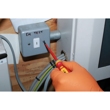 LASER Flat Insulated Screwdriver 4.0 x 100mm