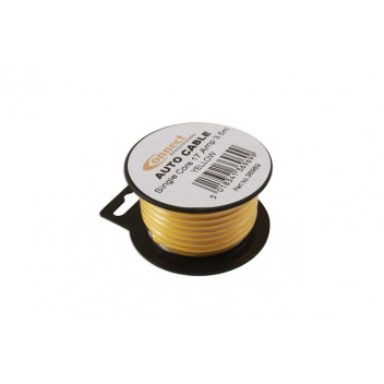 CONNECT Mini Reel Automotive Cable 17 Amp Yellow 3.5m