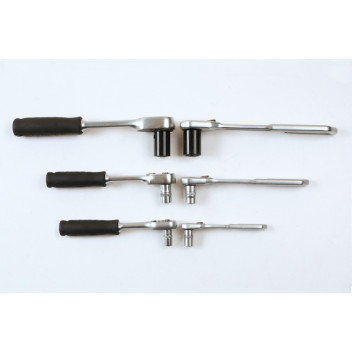 LASER Slim Handle Ratchet Set 1/4D
