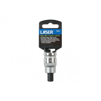 LASER Hex Bit 11mm 1/2D"