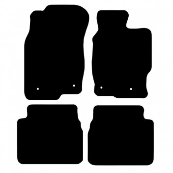 Carpet Mat Set MAZDA 6 08>13  (4 PIECE + 4 CLIPS)