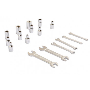 LASER BA Spanner & Socket Set 17pc