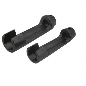 LASER Fuel Injector Line Sockets 3/8D 2pc"