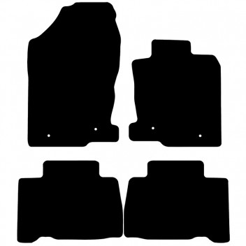 Carpet Mat Set LEXUS NX300H 2014>  (4 PIECE + 4 CLIPS
