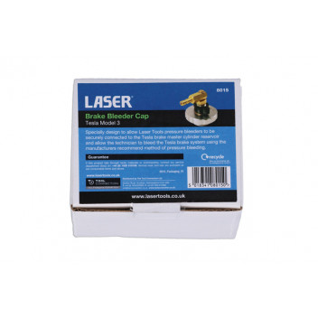 LASER Brake Bleeder Cap - for Tesla Model 3
