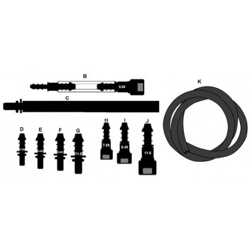 LASER Pneumatic Diesel Bleeding Kit