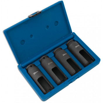 LASER Diesel Injector Nozzle Sockets 1/2D 4pc"