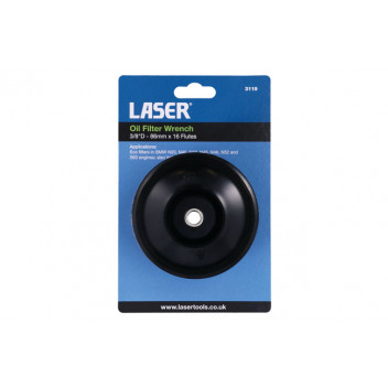 LASER Oil Filter Wrench - 86mm x 16 Flutes