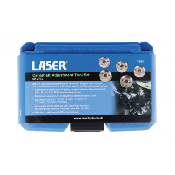 LASER Camshaft Adjustment Tool Set - for VAG