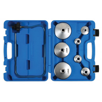 LASER Oil Filter Wrench Set 8pc