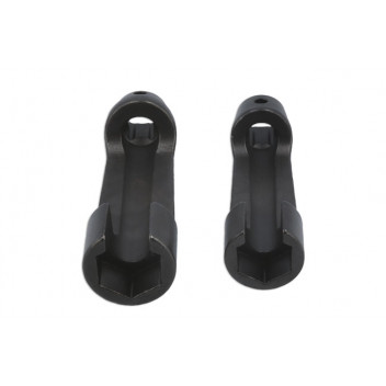 LASER Fuel Injector Line Sockets 3/8D 2pc"